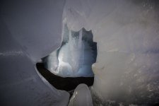 Grotte de glace, les 2 alpes,