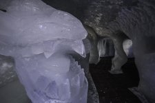 Grotte de glace, les 2 alpes,