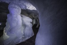 Grotte de glace, les 2 alpes,